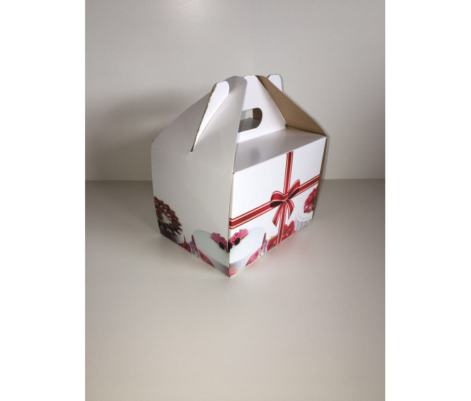 Pasta Kartonu 14x10x10cm ( 100 Adet ) Pasta Kartonu 14x10x10cm ( 100